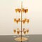 Gold 3-Tier 33" Metal Wine Glass Holder Tree Champagne Flutes Stand Party Events